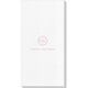 Circle Initials Luxury Deville Guest Towels Image 3 of 3